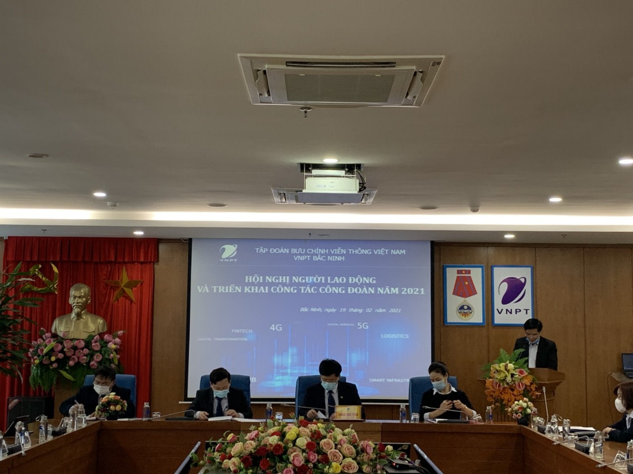 VNPT địa bàn Bắc Ninh đã tổ chức Hội nghị trực tuyến Người lao động năm 2021 VNPT địa bàn Bắc Ninh đã tổ chức Hội nghị trực tuyến Người lao động năm 2021